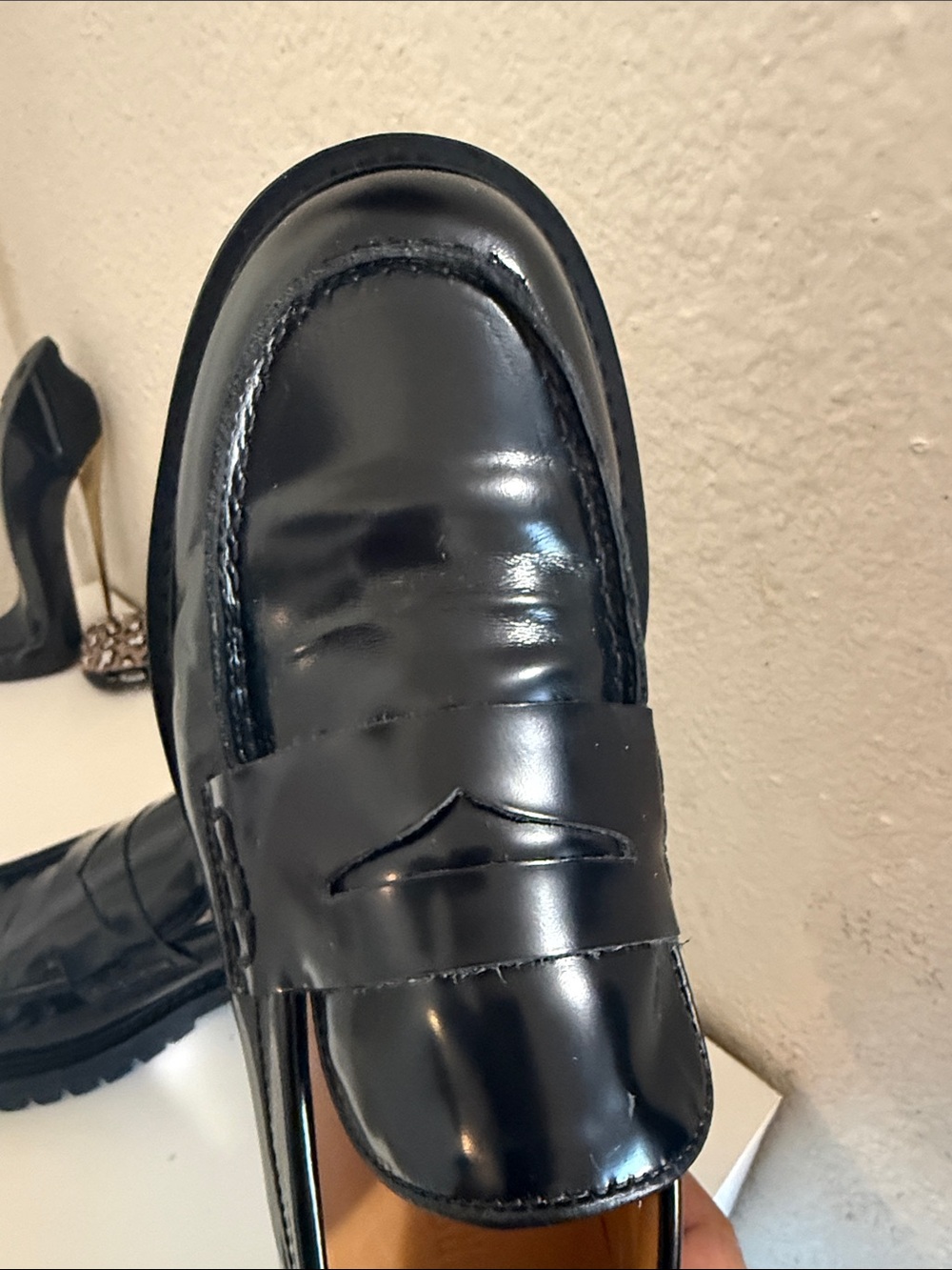 Thursday Boot Company Black Patent Leather Mules - Picture 14 of 15